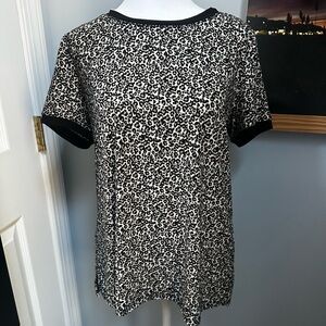 New w Tags Anne Klein leopard top